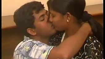 Aroused Indian Couple Indulging In Passionate Lovemaking In Their Private Space