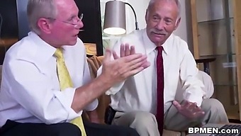 Voluptuous Coed Ivy Rose Stops By To Pleasure And Have Sex With An Elderly Gentleman