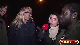 Interracial Milf Engages In Public Sexual Encounter