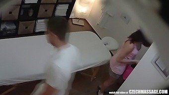 Hidden Camera Captures Steamy Massage Encounter In Czech Republic