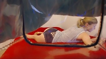 Amateur Teen Sister Films Brother'S Blowjob And Facial In Hidden Camera Footage