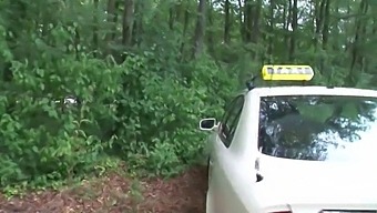 German Taxi Driver'S Milf Passenger Gets Fucked