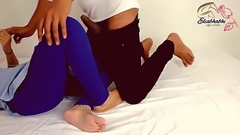 Teen Couple'S Intimate Encounter In Girlfriend'S House