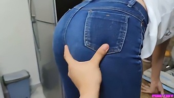 I Surprise Her In The Kitchen And Touch Her Buttocks Without Permission