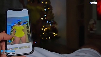 美しい友達とのクリスマスの楽しみ