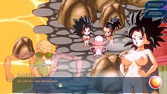 Bulma And Busty Saiyans In Kame Paradise 3 Part 3 (Unc English)