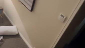 Amateur Couple Engages In Rough Sex While Completing A School Project