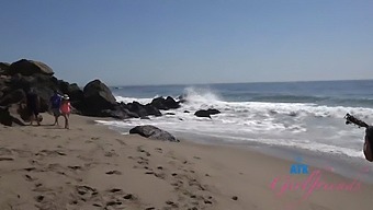 Public Car Sex With Blonde Girlfriend Summer Vixen In Reality Video