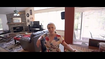 A Playful Mix-Up Leads To A Steamy Encounter With My Friend'S Seductive Blonde Mom In Our Bedroom