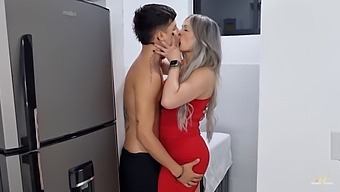 A Steamy Encounter Between A Sultry Housewife And Her Stepson, Leaving A Satisfying Finish